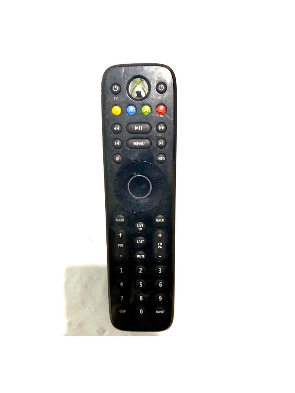OEM Microsoft Xbox 360 Media Remote Control X859343-001 Black Genuine